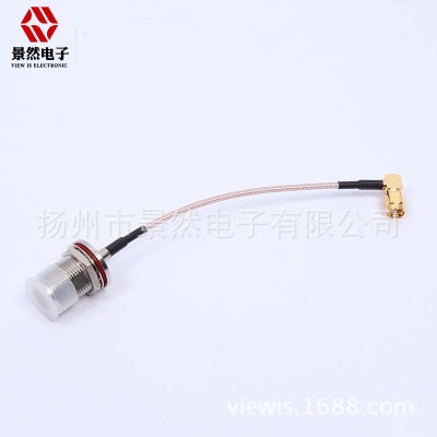 RG316射頻同軸電纜一端接SMA彎公頭